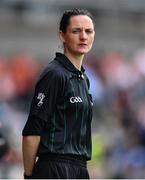 5 June 2022; Official Maggie Farrelly during the GAA Football All-Ireland Senior Championship Round 1 match between Armagh and Tyrone at Athletic Grounds in Armagh. Photo by Ben McShane/Sportsfile