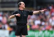 5 June 2022; Referee David Coldrick during the GAA Football All-Ireland Senior Championship Round 1 match between Armagh and Tyrone at Athletic Grounds in Armagh. Photo by Ben McShane/Sportsfile
