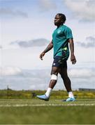 6 June 2022; Michael Obafemi during a Republic of Ireland training session at the FAI National Training Centre in Abbotstown, Dublin. Photo by Stephen McCarthy/Sportsfile