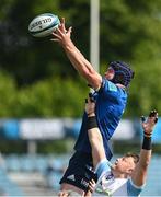 4 June 2022; James Ryan of Leinster takes possession in a lineout ahead of Jack Dempsey of Glasgow Warriors during the United Rugby Championship Quarter-Final match between Leinster and Glasgow Warriors at RDS Arena in Dublin. Photo by Harry Murphy/Sportsfile
