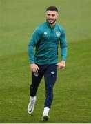 6 June 2022; Scott Hogan during a Republic of Ireland training session at the FAI National Training Centre in Abbotstown, Dublin. Photo by Stephen McCarthy/Sportsfile