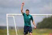 6 June 2022; Dara O'Shea during a Republic of Ireland training session at the FAI National Training Centre in Abbotstown, Dublin. Photo by Stephen McCarthy/Sportsfile