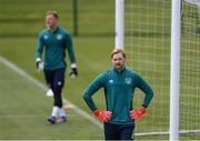 6 June 2022; Goalkeeper Caoimhin Kelleher during a Republic of Ireland training session at the FAI National Training Centre in Abbotstown, Dublin. Photo by Stephen McCarthy/Sportsfile