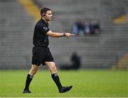 6 May 2022; Referee Barry Judge during the Electric Ireland Connacht GAA Football Minor Championship Final match between Galway and Mayo at Hastings Insurance MacHale Park in Castlebar, Mayo. Photo by Piaras Ó Mídheach/Sportsfile