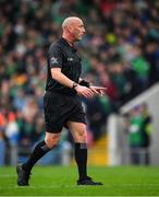 5 June 2022; Referee John Keenan during the Munster GAA Hurling Senior Championship Final match between Limerick and Clare at Semple Stadium in Thurles, Tipperary. Photo by Ray McManus/Sportsfile