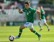 6 June 2022; Conor Noss of Republic of Ireland during the UEFA European U21 Championship qualifying group F match between Republic of Ireland and Montenegro at Tallaght Stadium in Dublin. Photo by Seb Daly/Sportsfile