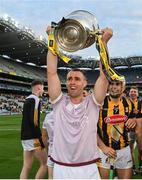 4 June 2022; Tommy Walsh of Kilkenny with the Bob O'Keeffe Cup after the Leinster GAA Hurling Senior Championship Final match between Galway and Kilkenny at Croke Park in Dublin. Photo by Ramsey Cardy/Sportsfile
