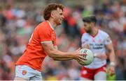 5 June 2022; Jason Duffy of Armagh during the GAA Football All-Ireland Senior Championship Round 1 match between Armagh and Tyrone at Athletic Grounds in Armagh. Photo by Ramsey Cardy/Sportsfile