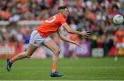 5 June 2022; Connaire Mackin of Armagh during the GAA Football All-Ireland Senior Championship Round 1 match between Armagh and Tyrone at Athletic Grounds in Armagh. Photo by Ramsey Cardy/Sportsfile