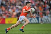 5 June 2022; Rory Grugan of Armagh during the GAA Football All-Ireland Senior Championship Round 1 match between Armagh and Tyrone at Athletic Grounds in Armagh. Photo by Ramsey Cardy/Sportsfile