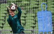7 June 2022; Goalkeeper James Talbot during a Republic of Ireland training session at Aviva Stadium in Dublin. Photo by Stephen McCarthy/Sportsfile