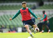 7 June 2022; Enda Stevens during a Republic of Ireland training session at Aviva Stadium in Dublin. Photo by Stephen McCarthy/Sportsfile