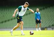 7 June 2022; Dara O'Shea during a Republic of Ireland training session at Aviva Stadium in Dublin. Photo by Stephen McCarthy/Sportsfile