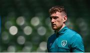 7 June 2022; Goalkeeper Mark Travers during a Republic of Ireland training session at Aviva Stadium in Dublin. Photo by Stephen McCarthy/Sportsfile