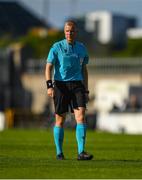 6 June 2022; Referee Jan Petrik during the UEFA European U21 Championship qualifying group F match between Republic of Ireland and Montenegro at Tallaght Stadium in Dublin. Photo by Eóin Noonan/Sportsfile