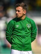 6 June 2022; Lee O'Connor of Republic of Ireland during the UEFA European U21 Championship qualifying group F match between Republic of Ireland and Montenegro at Tallaght Stadium in Dublin. Photo by Eóin Noonan/Sportsfile