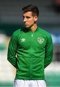 6 June 2022; Conor Noss of Republic of Ireland during the UEFA European U21 Championship qualifying group F match between Republic of Ireland and Montenegro at Tallaght Stadium in Dublin. Photo by Eóin Noonan/Sportsfile