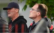 7 May 2022; Former Republic of Ireland international Roy Keane watches on during the Munster GAA Football Senior Championship Semi-Final match between Cork and Kerry at Páirc Ui Rinn in Cork. Photo by Stephen McCarthy/Sportsfile