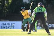3 June; Sune Luus of South Africa plays a shot during the Women's T20 International match between Ireland and South Africa at Pembroke Cricket Club in Dublin. Photo by Sam Barnes/Sportsfile