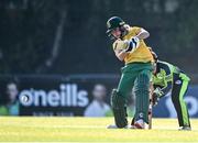 3 June; Anneke Bosch of South Africa plays a shot during the Women's T20 International match between Ireland and South Africa at Pembroke Cricket Club in Dublin. Photo by Sam Barnes/Sportsfile