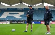 9 June 2022; Head coach Leo Cullen and senior coach Stuart Lancaster during the Leinster Rugby Captain's Run at the RDS Arena in Dublin. Photo by Harry Murphy/Sportsfile
