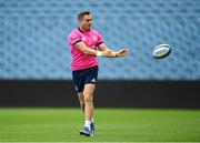9 June 2022; Jordan Larmour during the Leinster Rugby Captain's Run at the RDS Arena in Dublin. Photo by Harry Murphy/Sportsfile