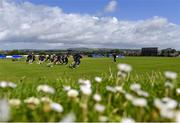 10 June 2022; The Northern Knights team warm-up before the Cricket Ireland Inter-Provincial Trophy match between North West Warriors and Northern Knights at Bready Cricket Club in Bready, Tyrone. Photo by Ramsey Cardy/Sportsfile