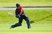 10 June 2022; Ruhan Pretorius of Northern Knights during the Cricket Ireland Inter-Provincial Trophy match between North West Warriors and Northern Knights at Bready Cricket Club in Bready, Tyrone. Photo by Ramsey Cardy/Sportsfile