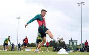 10 June 2022; Dara O'Shea during a Republic of Ireland training session at the FAI National Training Centre in Abbotstown, Dublin. Photo by Stephen McCarthy/Sportsfile