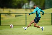 10 June 2022; CJ Hamilton during a Republic of Ireland training session at the FAI National Training Centre in Abbotstown, Dublin. Photo by Stephen McCarthy/Sportsfile