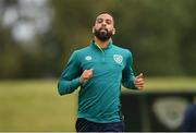 10 June 2022; CJ Hamilton during a Republic of Ireland training session at the FAI National Training Centre in Abbotstown, Dublin. Photo by Stephen McCarthy/Sportsfile