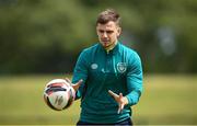 10 June 2022; Jayson Molumby during a Republic of Ireland training session at the FAI National Training Centre in Abbotstown, Dublin. Photo by Stephen McCarthy/Sportsfile