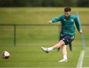 10 June 2022; Ryan Manning during a Republic of Ireland training session at the FAI National Training Centre in Abbotstown, Dublin. Photo by Stephen McCarthy/Sportsfile