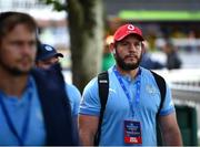 10 June 2022; Marcell Coetzee of Vodacom Bulls arrives before the United Rugby Championship Semi-Final match between Leinster and Vodacom Bulls at the RDS Arena in Dublin. Photo by David Fitzgerald/Sportsfile