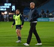 10 June 2022; Retiring Leinster players Devin Toner and Seán Cronin after their side's defeat in the United Rugby Championship Semi-Final match between Leinster and Vodacom Bulls at the RDS Arena in Dublin. Photo by Harry Murphy/Sportsfile