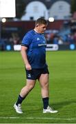 10 June 2022; Tadhg Furlong of Leinster leaves the field after his side's defeat in the United Rugby Championship Semi-Final match between Leinster and Vodacom Bulls at the RDS Arena in Dublin. Photo by Harry Murphy/Sportsfile