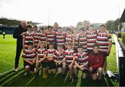 10 June 2022; The Enniscorthy team before the Half-Time Minis at the United Rugby Championship Semi-Final match between at Leinster and Vodacom Bulls at the RDS Arena in Dublin. Photo by Harry Murphy/Sportsfile