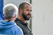 10 June 2022; Ireland head coach Andy Farrell in attendance during the United Rugby Championship Semi-Final match between Leinster and Vodacom Bulls at the RDS Arena in Dublin. Photo by Brendan Moran/Sportsfile