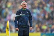 5 June 2022; Limerick manager John Kiely during the Munster GAA Hurling Senior Championship Final match between Limerick and Clare at FBD Semple Stadium in Thurles, Tipperary. Photo by Piaras Ó Mídheach/Sportsfile