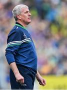 5 June 2022; Limerick manager John Kiely during the Munster GAA Hurling Senior Championship Final match between Limerick and Clare at FBD Semple Stadium in Thurles, Tipperary. Photo by Piaras Ó Mídheach/Sportsfile