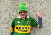 11 June 2022; Kerry supporter Michael O'Callaghan from Dingle before the GAA Hurling All-Ireland Senior Championship Preliminary Quarter-Final match between Kerry and Wexford at Austin Stack Park in Tralee, Kerry. Photo by Diarmuid Greene/Sportsfile