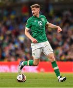 8 June 2022; Nathan Collins of Republic of Ireland during the UEFA Nations League B group 1 match between Republic of Ireland and Ukraine at Aviva Stadium in Dublin. Photo by Ben McShane/Sportsfile