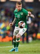 8 June 2022; James McClean of Republic of Ireland during the UEFA Nations League B group 1 match between Republic of Ireland and Ukraine at Aviva Stadium in Dublin. Photo by Ben McShane/Sportsfile