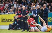 11 June 2022; Cork manager Kieran Kingston during the GAA Hurling All-Ireland Senior Championship Preliminary Quarter-Final match between Antrim and Cork at Corrigan Park in Belfast. Photo by Ramsey Cardy/Sportsfile