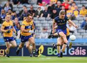 11 June 2022; Enda Smith of Roscommon in action against Alan Sweeney of Clare during the GAA Football All-Ireland Senior Championship Round 2 match between Clare and Roscommon at Croke Park in Dublin. Photo by Ray McManus/Sportsfile
