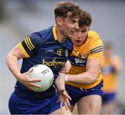 11 June 2022; Cian McKeon of Roscommon in action against Cillian Rouine of Clare during the GAA Football All-Ireland Senior Championship Round 2 match between Clare and Roscommon at Croke Park in Dublin. Photo by Ray McManus/Sportsfile