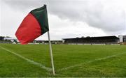 11 June 2022; A general view of a sideline flag before the TG4 All-Ireland Ladies Football Senior Championship Group D - Round 1 match between Donegal and Waterford at St Brendan's Park in Birr, Offaly. Photo by Sam Barnes/Sportsfile