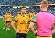 11 June 2022; A dejected John Cooney, left, and Nathan Doak of Ulster after the United Rugby Championship Semi-Final match between DHL Stormers and Ulster at DHL Stadium in Cape Town, South Africa. Photo by Grant Pritcher/Sportsfile