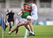 11 June 2022; Jason Doherty of Mayo in action against Shea Ryan of Kildare during the GAA Football All-Ireland Senior Championship Round 2 match between Mayo and Kildare at Croke Park in Dublin. Photo by Piaras Ó Mídheach/Sportsfile