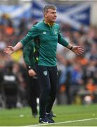11 June 2022; Republic of Ireland manager Stephen Kenny during the UEFA Nations League B group 1 match between Republic of Ireland and Scotland at the Aviva Stadium in Dublin. Photo by Eóin Noonan/Sportsfile